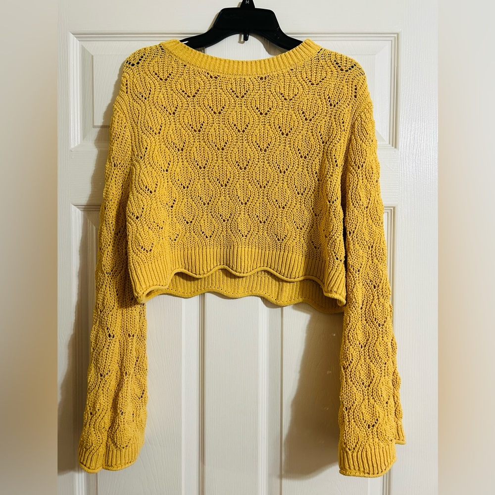 Francesca’s Boutique: Miami Yellow Knit Women's Sweater